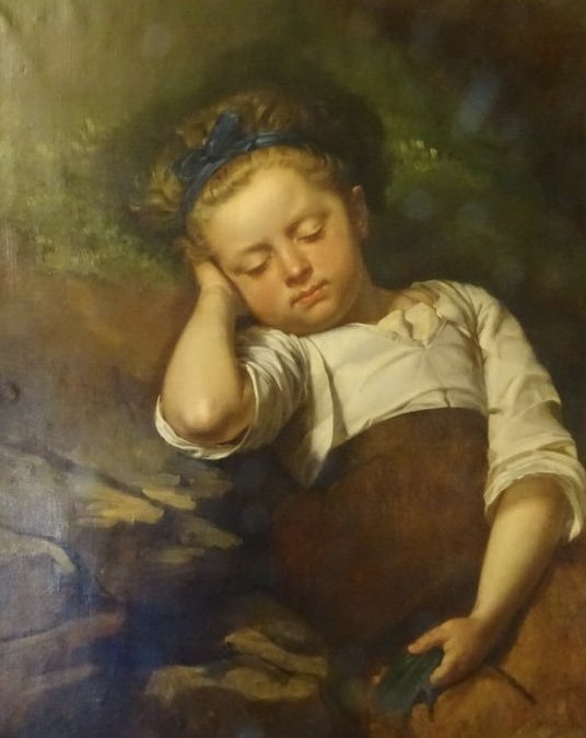 A child resting peacefully, the unwounded self